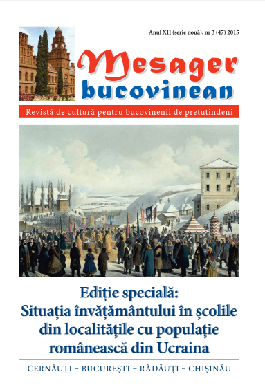 Mesager Bucovinean nr. 47 3 2015